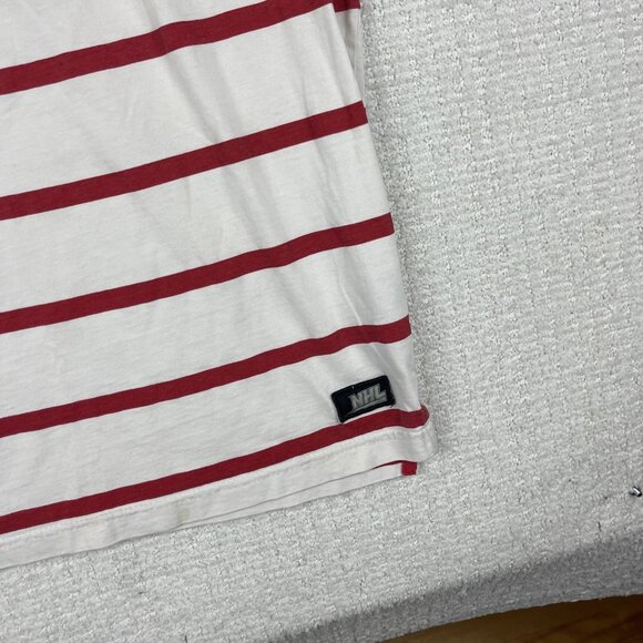 Vintage ILANCO NHL Montreal Canadiens Retro Stripped T-shirt Men’s Sz Medium *** - Picture 5 of 16